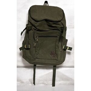 Kaukko Canvas Backpack Computer Multiple Pockets & Compartments New! (E4)